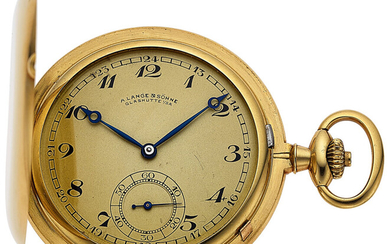 A. Lange & Söhne, First Quality 18k Gold Hunters...
