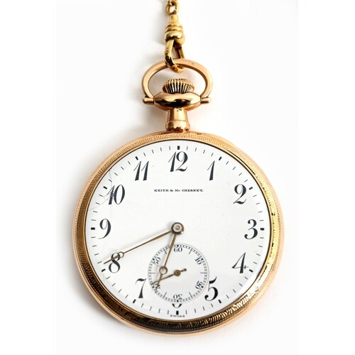 A Longines, size 12, open-faced pocket watch, c.1911, the wh...