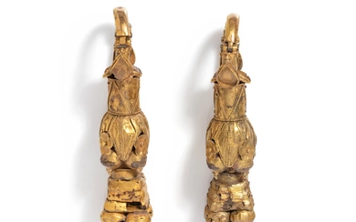 A Pair of Hellenistic Gold Earrings