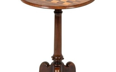A Victorian Style Rosewood Game Table Height 28 x
