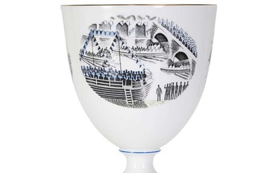 A Wedgwood 'Boat Race' vase