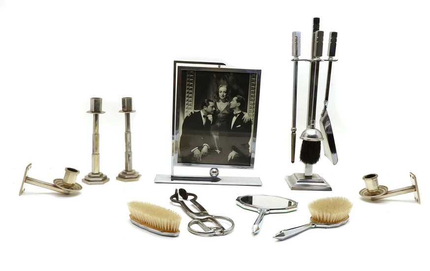 A collection of Art Deco wares