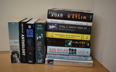 A selection of 22 Bob Dylan books - some out of print
