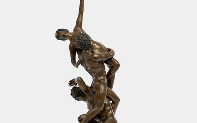 "Abduction of the Sabine Woman" Bronze, after Giambologna