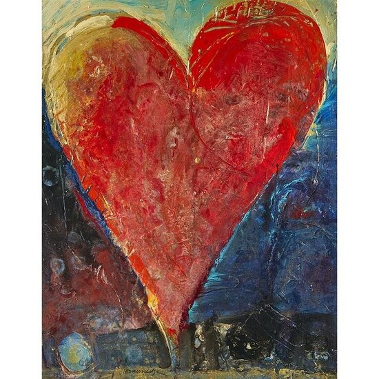 Acrylic Abstract Heart