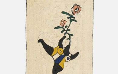 After Niki de Saint Phalle, Flowers tapestry