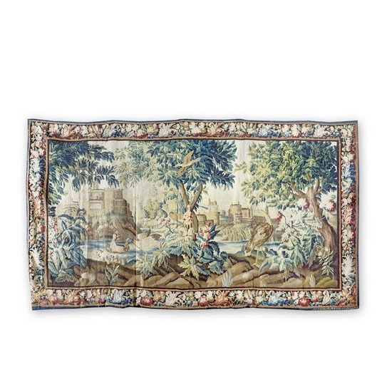An Aubusson verdure tapestry Second quarter 18th century