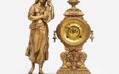Ansonia Figural Mantel Clock (1882)