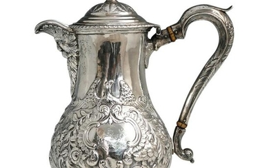 Antique American Sterling Silver Pitcher
