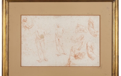 Argent portugais, 18e / 19e siècleDessin sanguin sur papier27,5x42,5 cm
