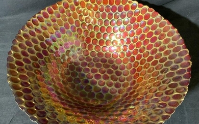 Art Glass Spotted Bowl