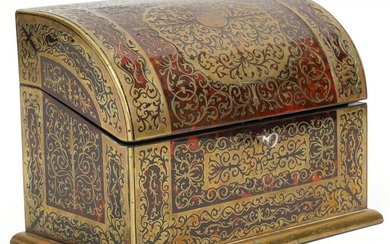 Asprey of London Boulle Marquetry Stationary Box