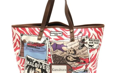 Barbara Rihl Graphic Pattern Tote Bag