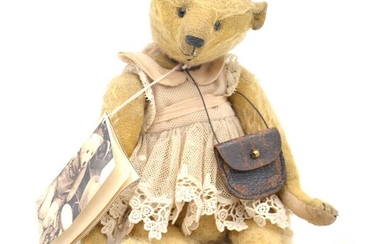 Bears N' Company by Ingrid Noraard Schmid artist teddy bear, 'Hildie Maqilacutty'