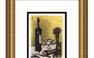 Bernard Buffet Bread and Wine 1967 lithograph