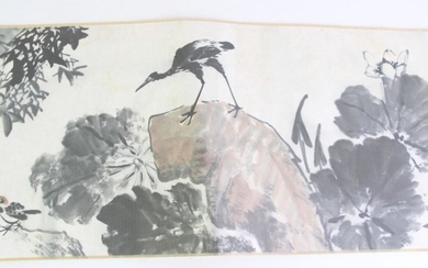 Bird Themed Chinese Scroll