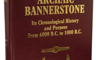 Book: The Archaic Bannerstone by Dave Lutz. 1st