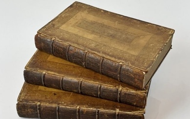 Books, 1720 Clarendon's English Civil Wars (3pc)