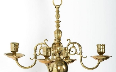 Brass Sconces and Chandeliers