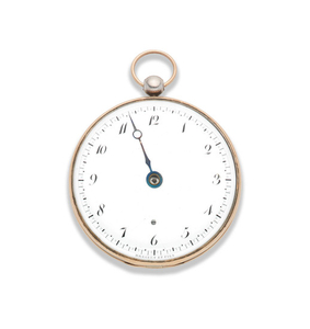 Breguet et Fils. A very fine and rare silver and gold open face key wind 'Souscription' pocket watch