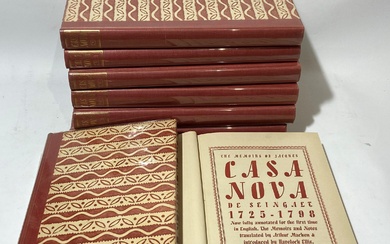 CASANOVA, The Memoirs of Jacques Casnova De Seingalt 1725-1798