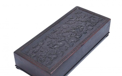 CHINESE BOX, QING DYNASTY (1636-1912), PROBABLY QIANLONG PERIOD (1736-1795)._x000D_ _x000D_ .