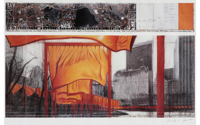 CHRISTO (1935 - 2020) Christo (and Jeanne-Claude) signed print