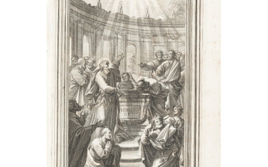 CLEMENTE XI, nato ALBANI Giovanni Francesco (1649-1721) - Orationes consistoriales. Rome: Salvioni, 1722. Elegant work enriched by numerous engraved illustrations...