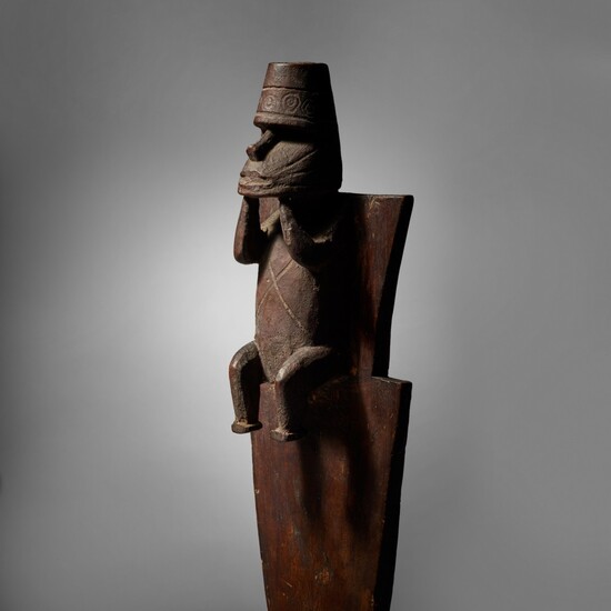 Canoe Stern Figure, Solomon Islands