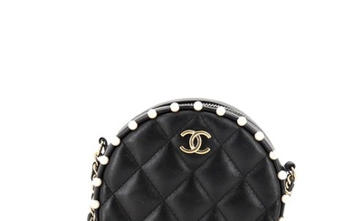 Chanel Round Clutch with Chain