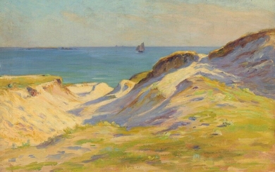 Charles WISLIN (1852-1932) Dunes à Stang...