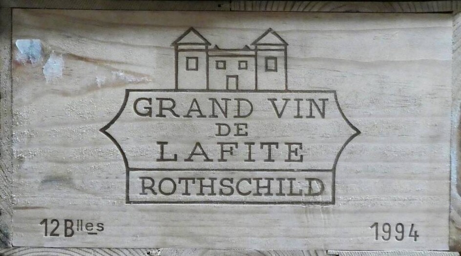 Chateau Lafite-Rothschild 1994 Pauillac 12 bottles owc 90+/100 Robert Parker