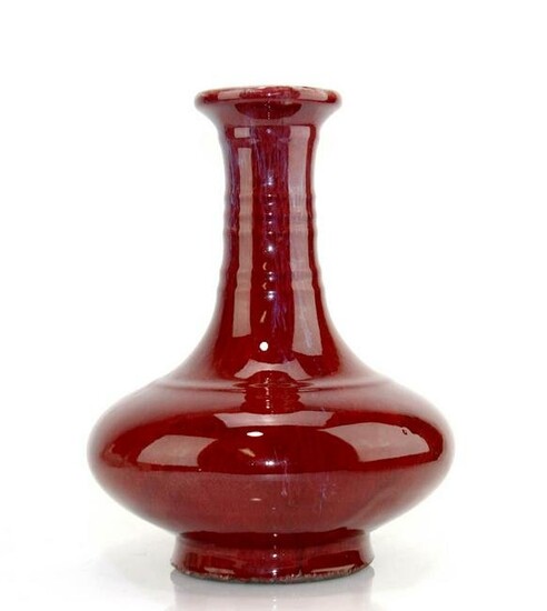 Chinese Flambe-Glaze Vase