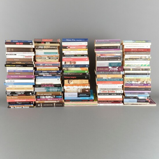 Circa 150 boeken: Gay literatuur - (Engels en Nederlands)...