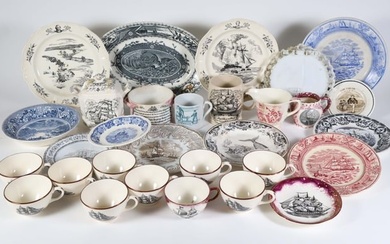 Collection of Various Maritime Ironstone and Sunderland China, etc.