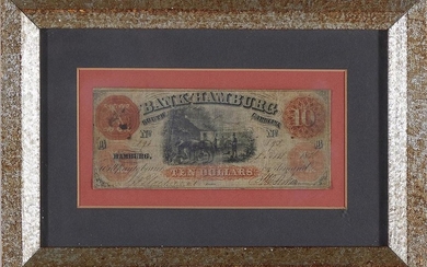Confederate currency and ephemera (4pcs)