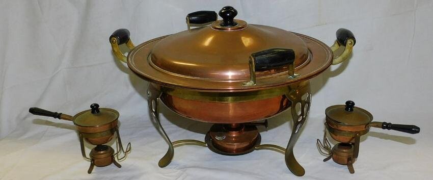 Copper & Brass Chaffing Dish