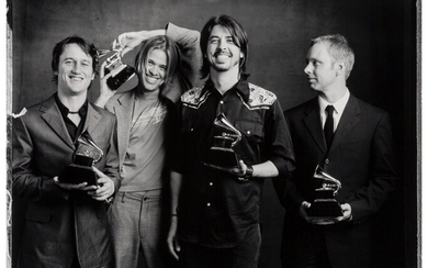 Danny Clinch (b. 1964), Foo Fighters at the Grammys (2003)