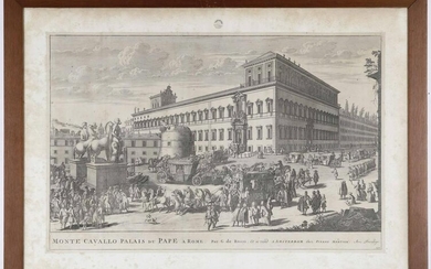 De Rossi, Giovanni Giacomo, Monte Cavallo Palais du