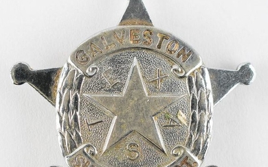 Deke Slayton's Honorary Sheriff's Badge