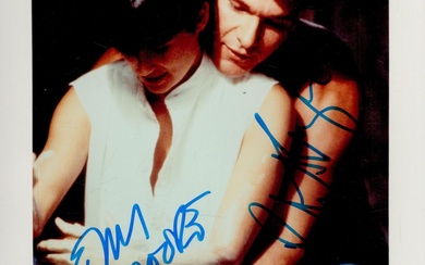 Demi Moore and Patrick Swayze Signed 10 x 8...
