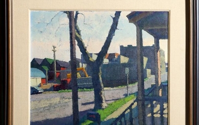 Don Wynn, View from the Porch, Oil Painting