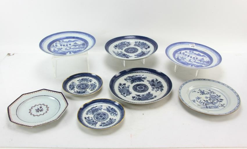 Early Chinese Export, Fitzhugh and Canton Plates