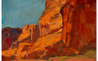 Edgar Alwin Payne (1883-1947), Canyon de Chelly Promintory - Arizona