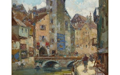 Édouard Léon Cortès (French, 1882–1969), , Pont sur le