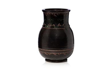 Emile LENOBLE (1875 - 1940) Vase en grès...