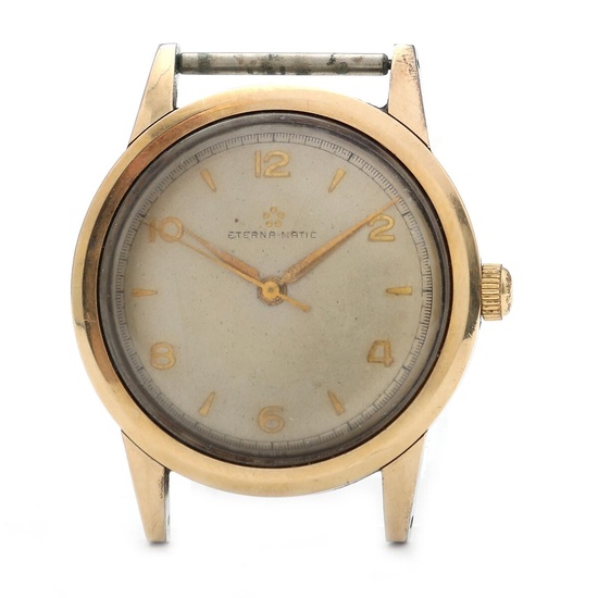 Eterna A wristwatch of gold capped steel. Model Eternamatic. Mechanical “Bumper” movement...