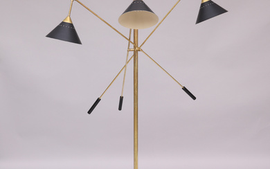 FLOOR LAMP, contemporary, Luci Srl, Parma, Italy, “Trilogy Helm”.