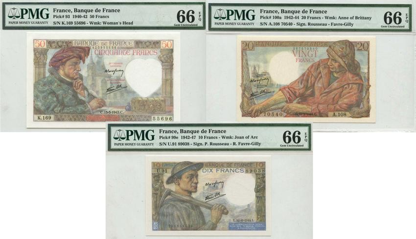 FRANCE Banque De France 1940-47 10-FrancsU.91 89038
