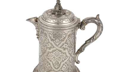 Flagon in argento sterling, Glasgow, 1865, James Muirhead&Sons